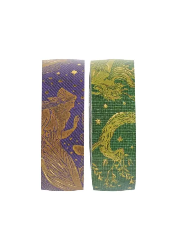 Olive Fairy/Violet Fairy Washi páska