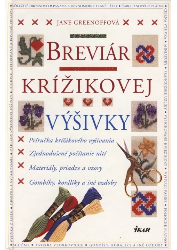 Greenoffová Jane - Breviár krížikovej výšivky