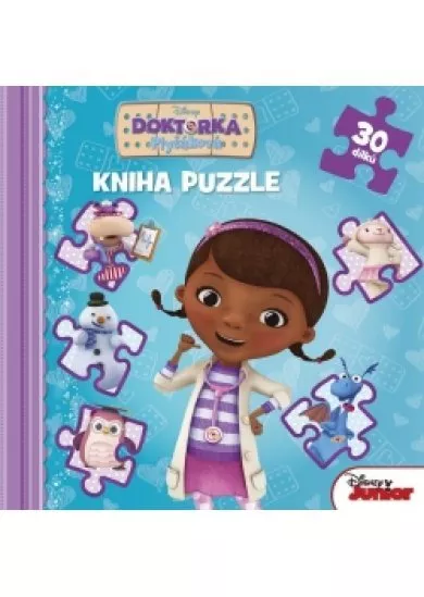 Doktorka Plyšáková - Kniha puzzle 30 dílků