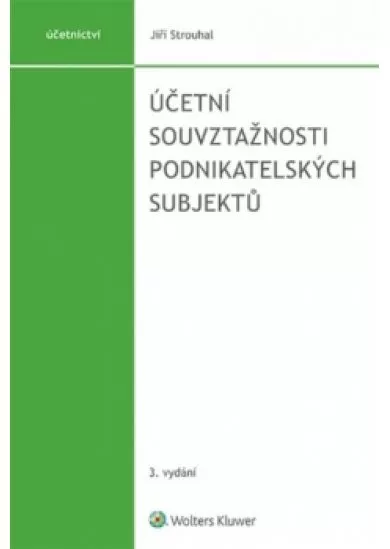 Účetní souvztažnosti podnikatelských sub