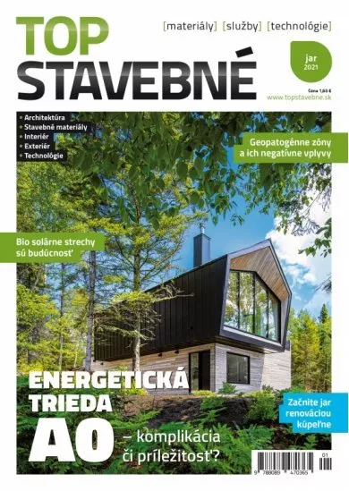 Top stavebné materiály, služby, technológie jar 2021