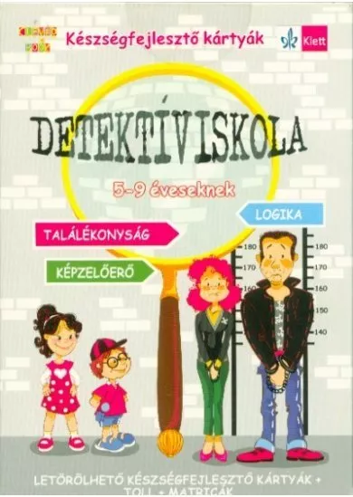 Detektíviskola - 5-9 éveseknek
