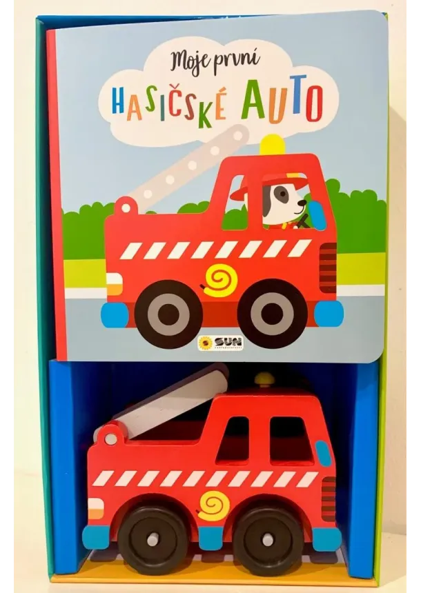 Moje první Hasičské auto (Dárkový box kniha s hračkou)