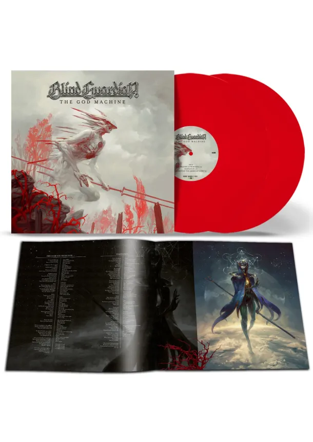 Blind Guardian, NUCLEAR BLAST - Blind Guardian:  God Machine (coloured - red vinyl, three bonus tracks/signed photo card)
