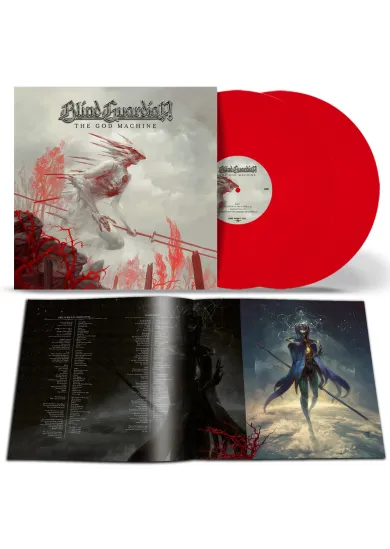 Blind Guardian:  God Machine (coloured - red vinyl, three bonus tracks/signed photo card)