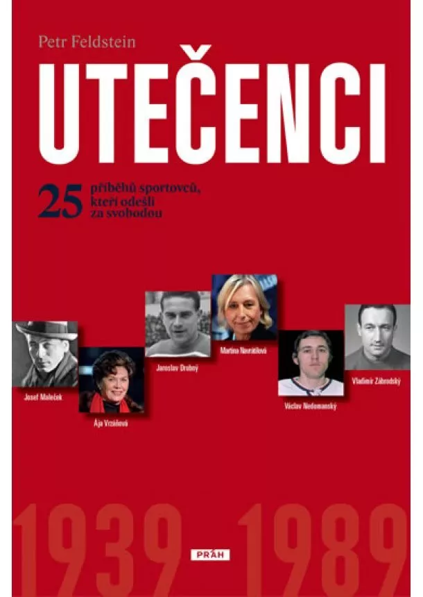 Petr Feldstein - Utečenci - 25 příběhů sportovců, kteří odešli za svobodou