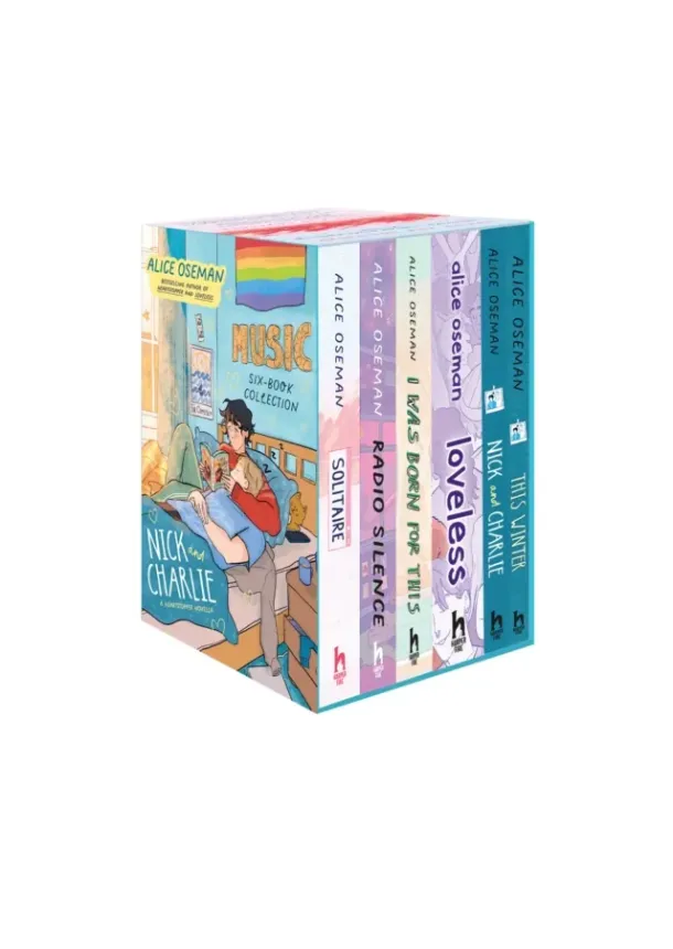 Alice Oseman - Alice Oseman Six-Book Collection Box Set (Solitaire, Radio Silence, I Was Born For This, Loveless, Nick and Charlie, This Winter)