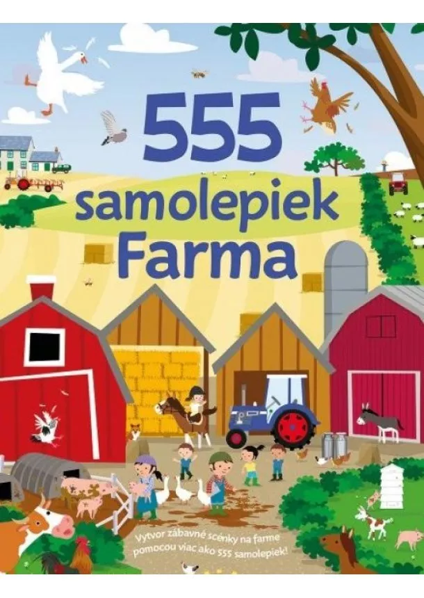 kol. - 555 samolepiek - Farma