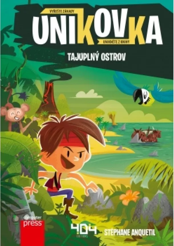Stéphane Anquetil - Únikovka: Tajuplný ostrov