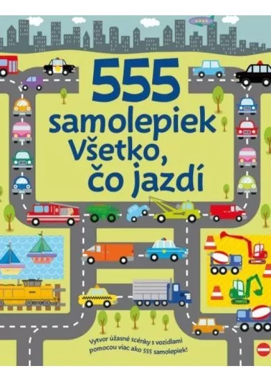 555 samolepiek - Všetko, čo jazdí