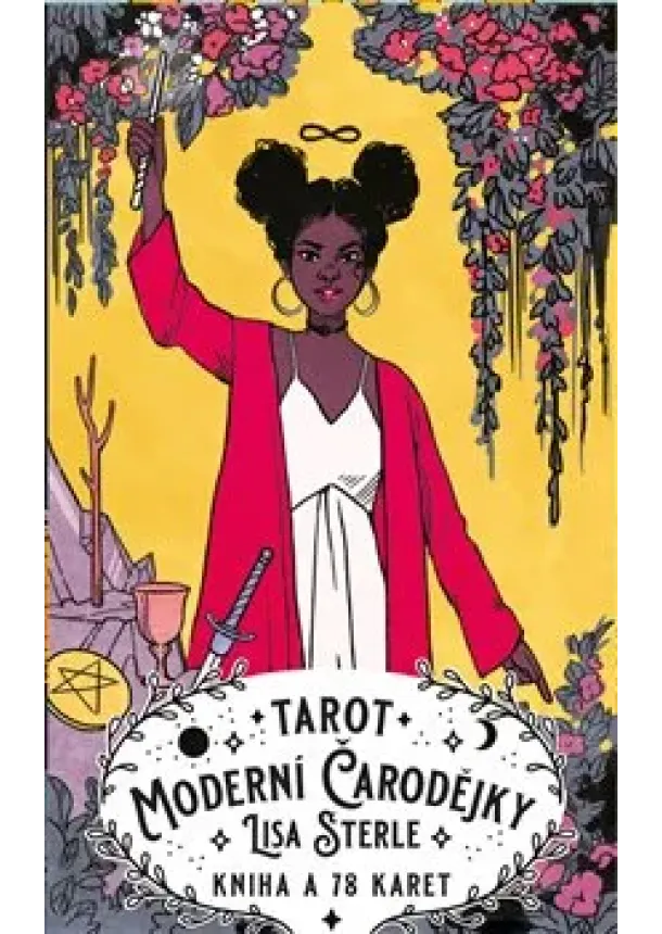 Lisa Sterle - Tarot moderní čarodějky - kniha a 78 karet
