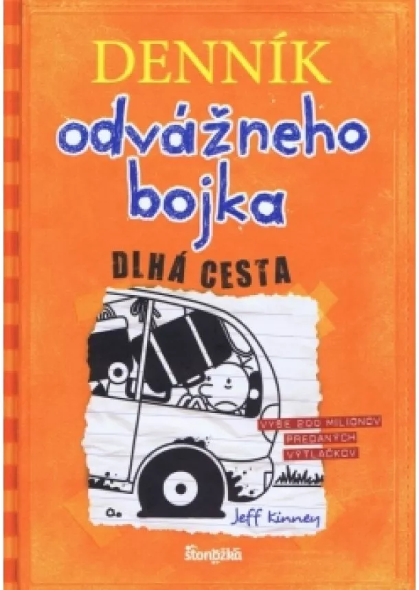 Jeff Kinney - Denník odvážneho bojka 9: Dlhá cesta, 3. vydanie