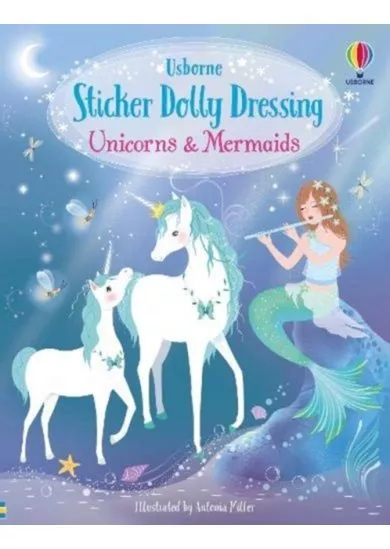 Sticker Dolly Dressing Unicorns and Mermaids