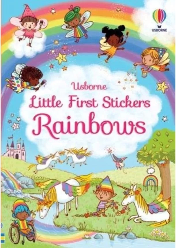 Felicity Brooks - Little First Stickers Rainbows
