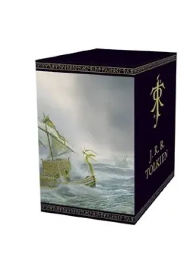 Tolkien BOX - loď II (6x kniha) - Pád Númeronu, Pád Gondolinu, Nedokončené příběhy, Beren a Lúthien, Húrinovy děti, Příběhy z Nebezpečné říše