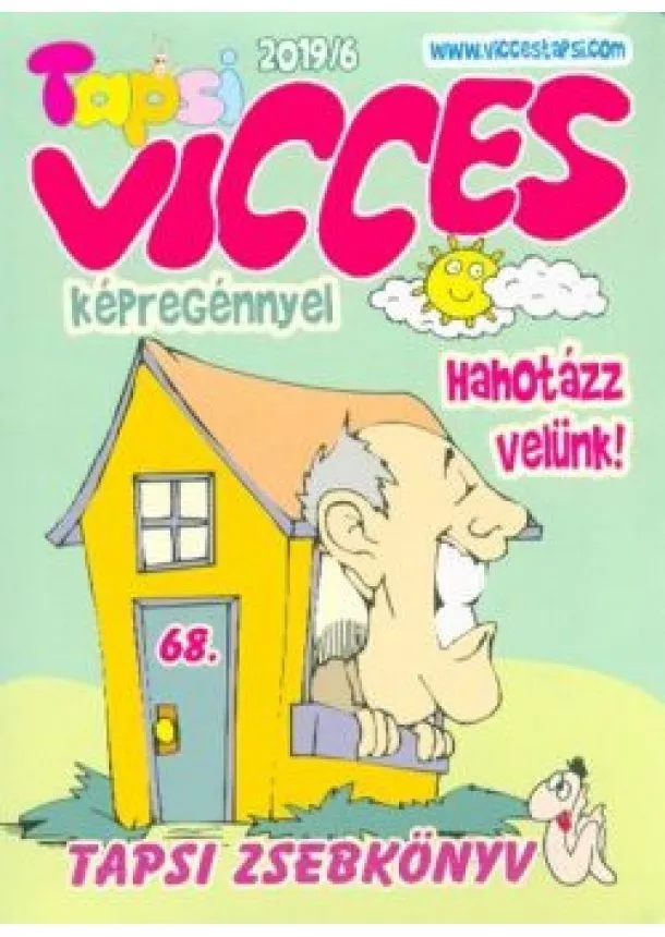 Rejtvénykönyv - Tapsi vicces - Tapsi zsebkönyv 68.