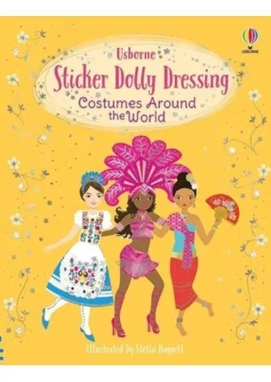 Sticker Dolly Dressing Costumes Around the World