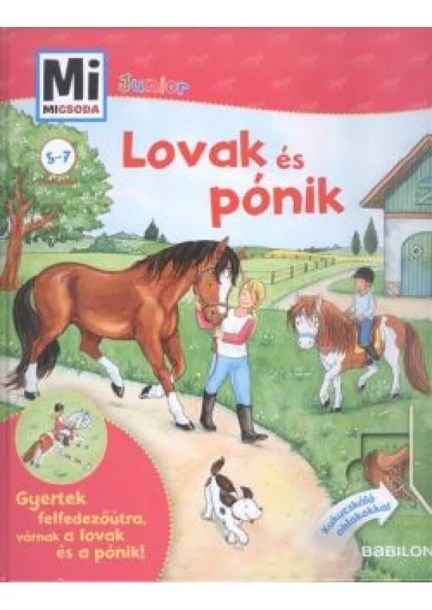 Christina Braun - Lovak és pónik /Mi Micsoda Junior 4.