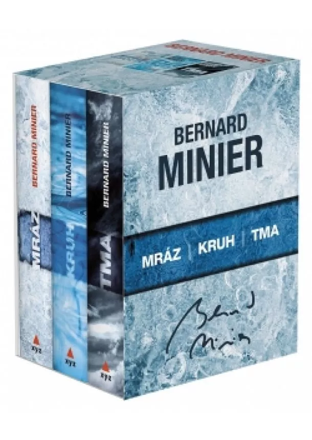 Bernard Minier - Séria trilerov: Mráz, Kruh, Tma BOX