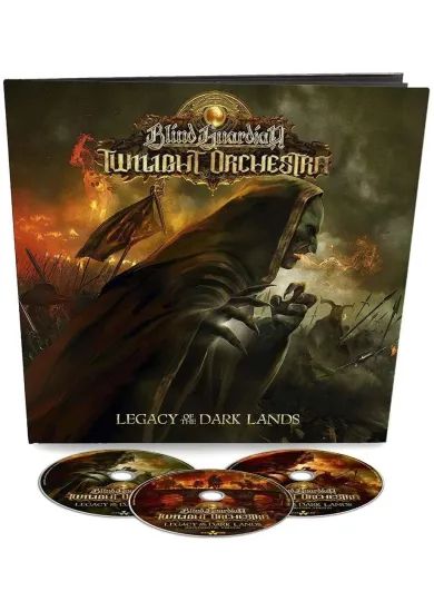 Blind Guardian:  Twilight of the Legacy of the Dark Lands (comic book package - Ltd.)