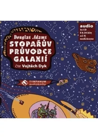Stopařův průvodce galaxií (1xaudio na cd - mp3)