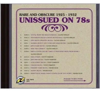 Unissued on 78.4