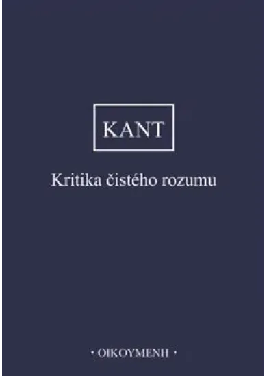 Kritika čistého rozumu