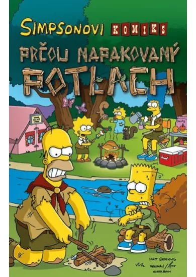 Simpsonovi - Prčou napakovaný potlach