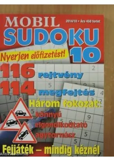 Mobil Sudoku - vegyes