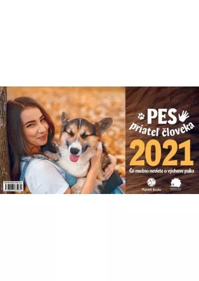 Pes priateľ človeka 2021 - stolový kalendár