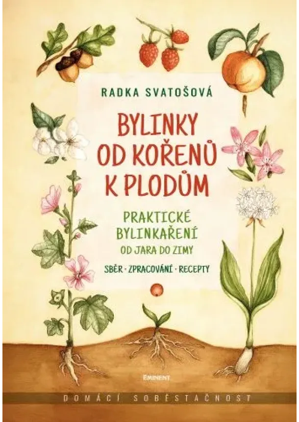 Radka Svatošová - Bylinky od kořenů k plodům - Praktické bylinkaření od jara do zimy