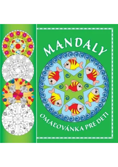 Mandaly - Omaľovánka pre deti