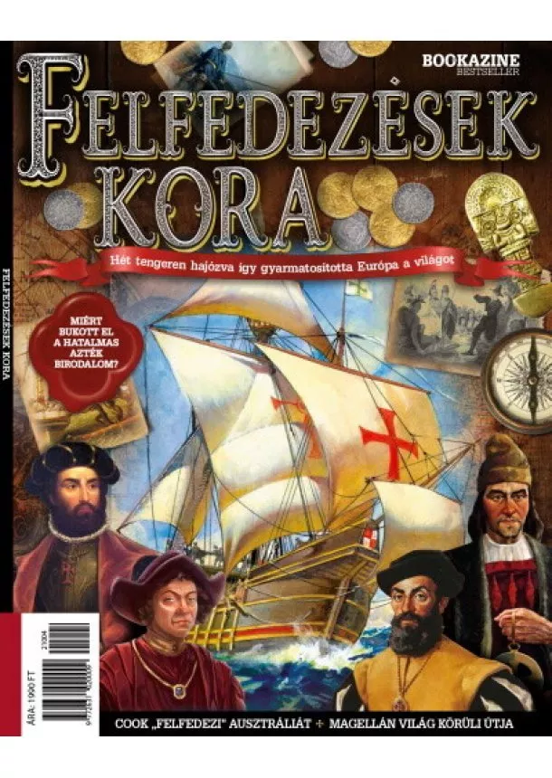 Bookazine - Felfedezések kora - Bookazine Bestseller