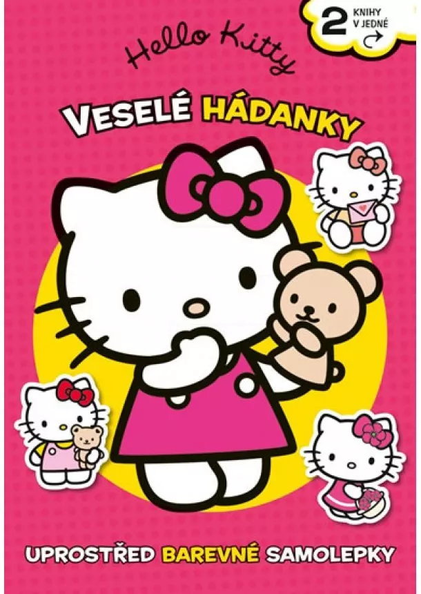 autor neuvedený - Hello Kitty - Veselé hádanky a omalovánky