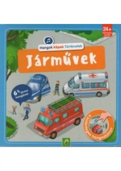 Járművek - Hangok, képek, történetek - A különleges hangoskönyv