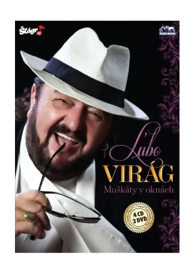 Ľubo Virág - Muškáty v oknách - 4CD+2DVD