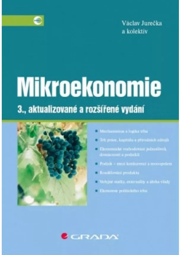 Václav Jurečka a kolektiv - Mikroekonomie