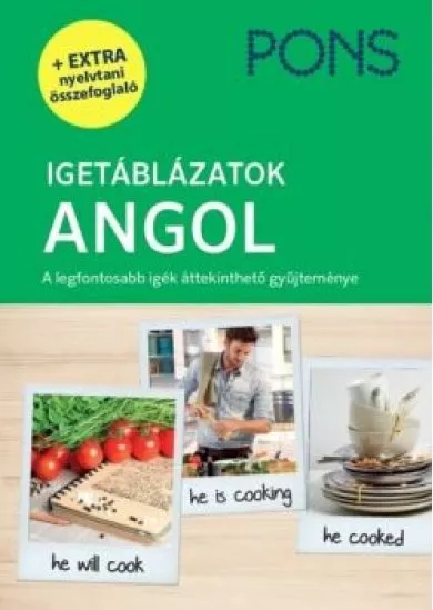 PONS Igetáblázatok: Angol - A legfontosabb igék áttekinthető gyűjteménye (új kiadás)