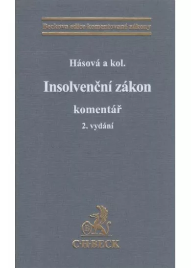 Insolvenční zákon - Komentář. 2. vydání
