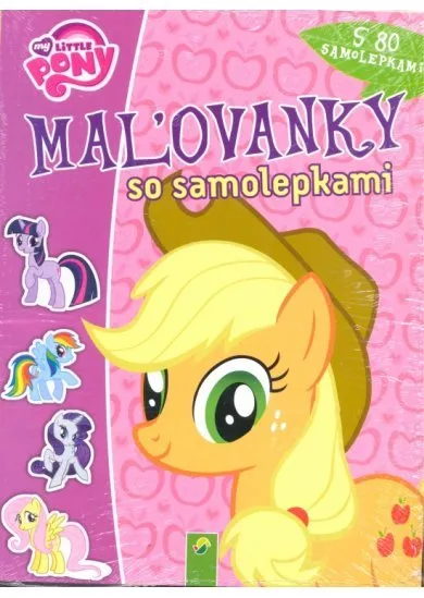 Maľovanky so samolepkami - My Little Pony