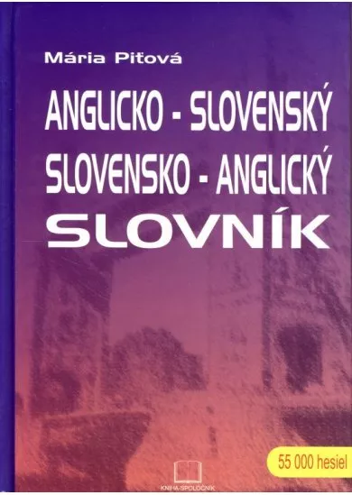 Anglicko-slovenský, slovensko-anglický - 55000 hesiel