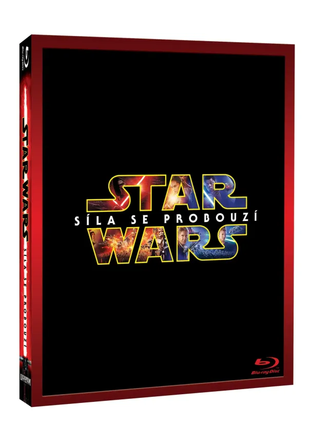 J.J. Abrams - Star Wars: Síla se probouzí - Limitovaná edice Darkside - 2 Blu-ray
