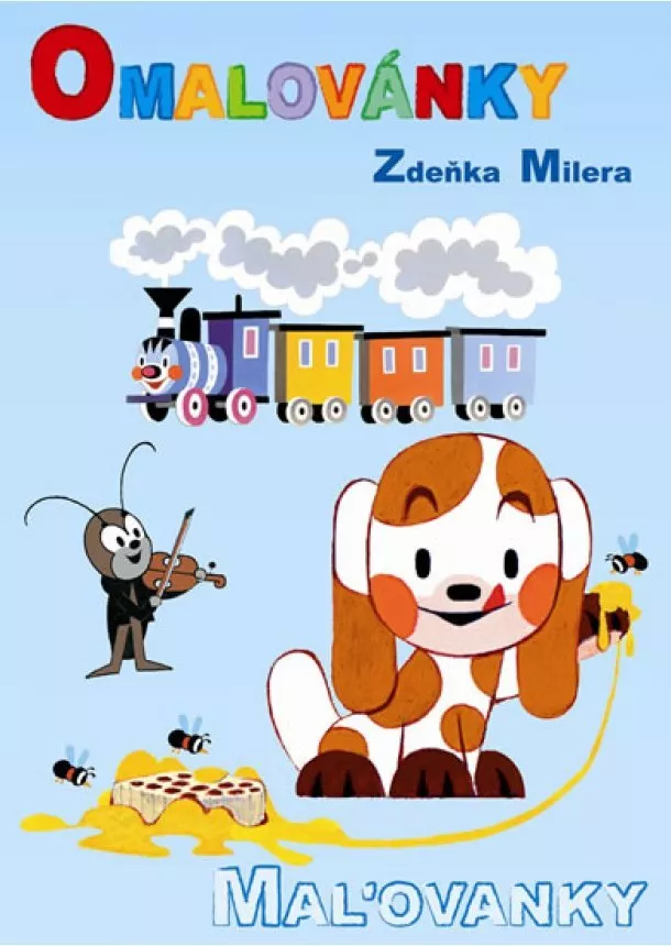 Zdeněk Miler - Omalovánky Zdeňka Milera - omalovánky A4