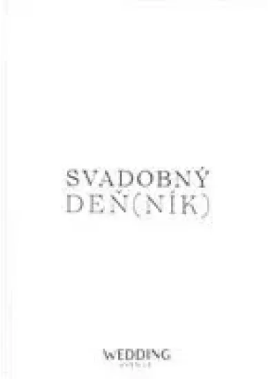Svadobný deň(ník)