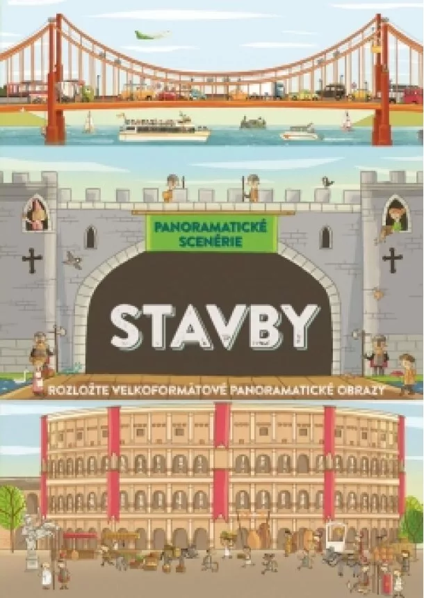 Philip Steele - Stavby - Panoramatické scenérie