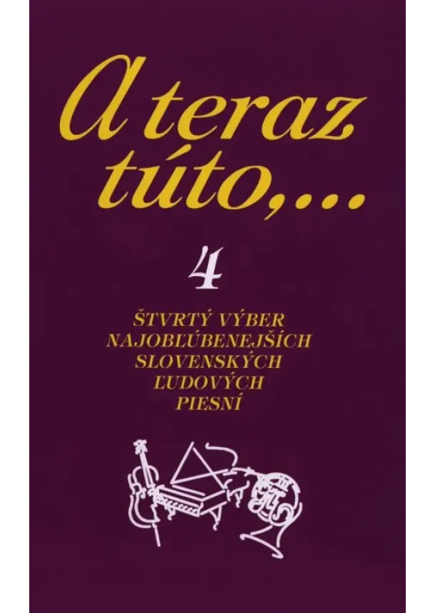 Vojtech Tátoš - A teraz túto,... 4 - Štvrtý výber najobľúbenejších slovenských ľudových piesní