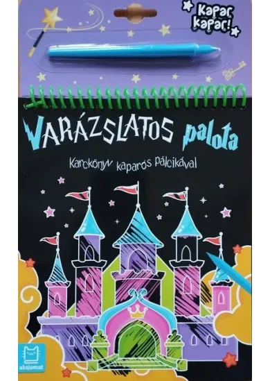 Karckönyv kaparós pálcikával - Varázslatos palota