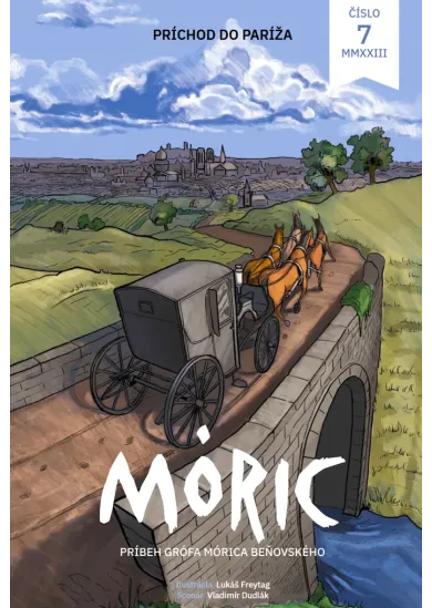 Komiks MÓRIC 7. - Príchod do Paríža