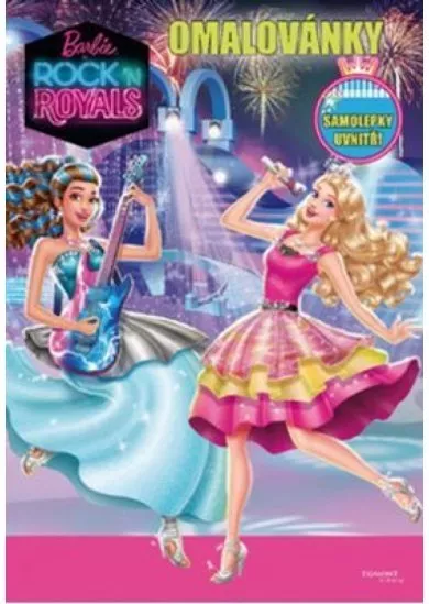 Barbie RocknRoyals - Omalovánky