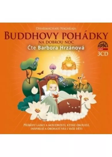 Buddhovy pohádky na dobrou noc - 3 CD